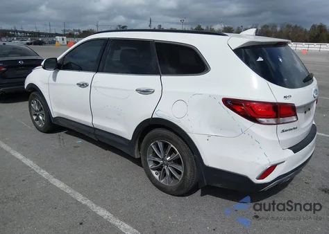 2017 Hyundai Santa Fe Limited from USA, damaged, VIN KM8SN4HF3HU192556